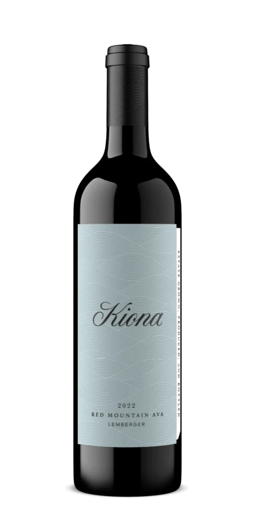 Kiona's 2022 Lemberger (Estate Bottled | Red Mountain) wine bottle