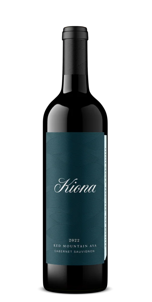 Kiona's 2022 Cabernet Sauvignon (Estate Bottled | Red Mountain) wine bottle