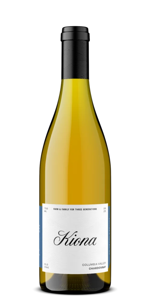 Kiona's 2025 Old Vine Chardonnay (Columbia Valley) wine bottle
