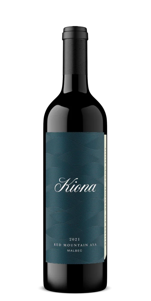 Kiona's 2021 Malbec (Estate Bottled | Red Mountain) wine bottle