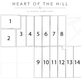 Heart of the Hill Vineyard Map - For Grape Buyers