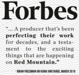 Forbes Shelf Talker - Kiona and Red Mountain